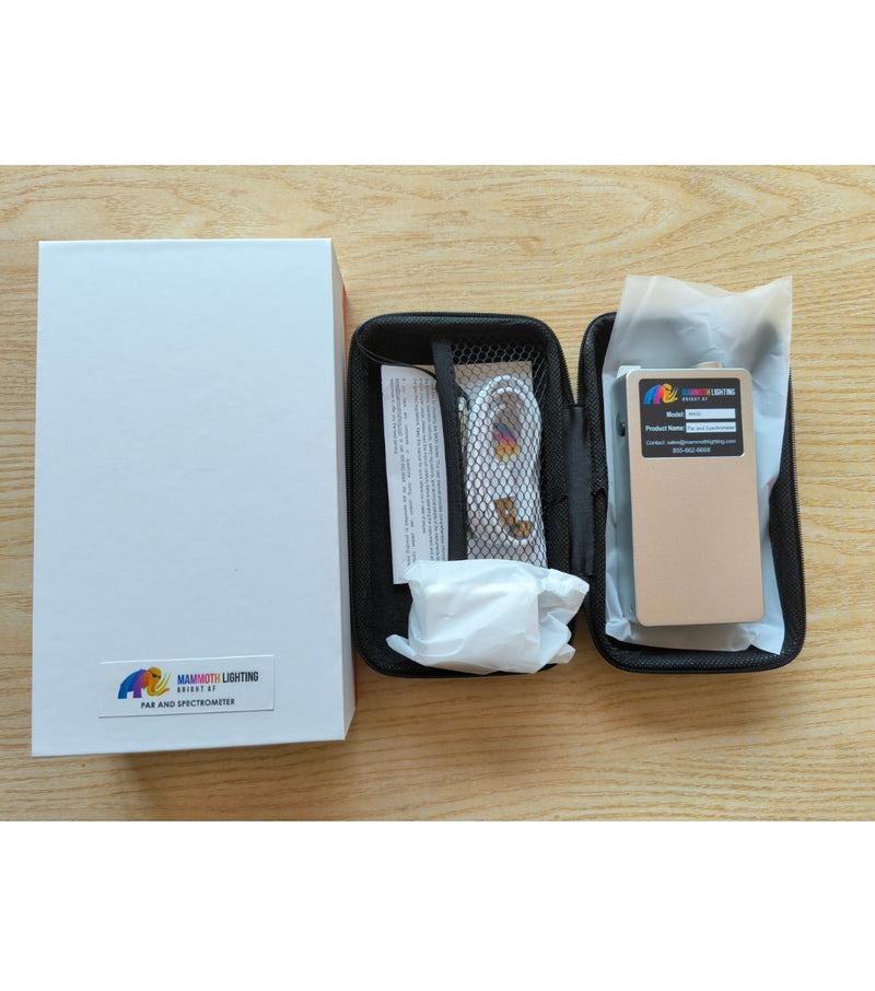 Par Meter and Spectrometer