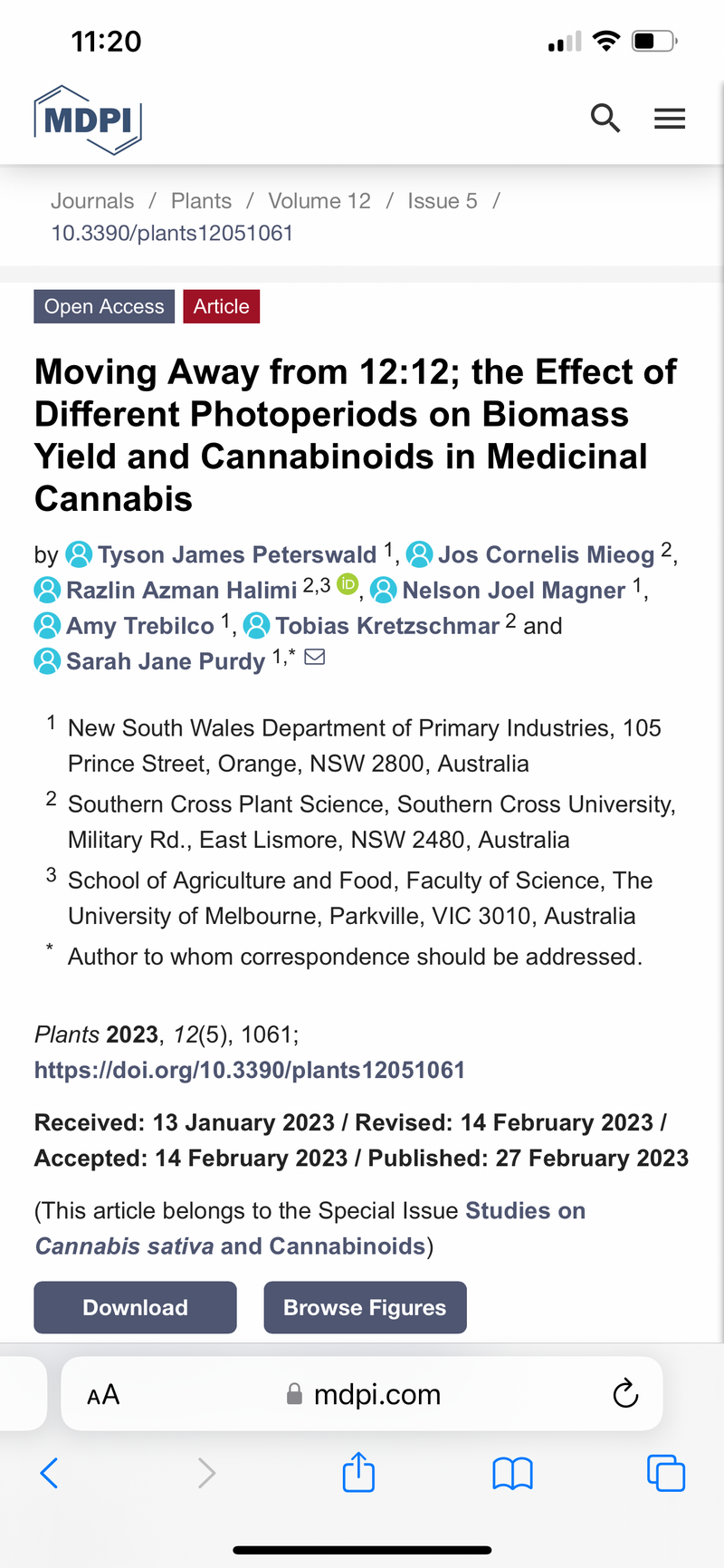 The Optimal Cannabis Flower Photoperiod:  It’s not 12/12….
