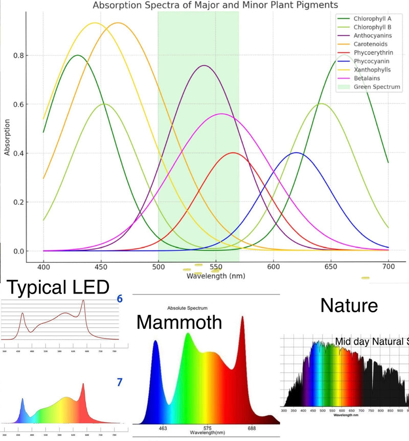 Is Green the most Photosynthetic light for Hemp growers?