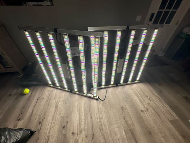 * New 2026 Nova Sun Series – Full Spectrum LED Grow Light with Emerald Green + Red Terp Boost Spectrum