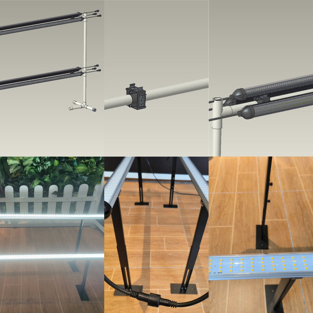 Clone and Inter-canopy LED grow light bar (2 bars per box), 50w each Mammoth Lighting Sunspec Spectrum