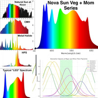 * Veg + Mom Series with Enhanced Blue Spectrum: Shipping in Late September