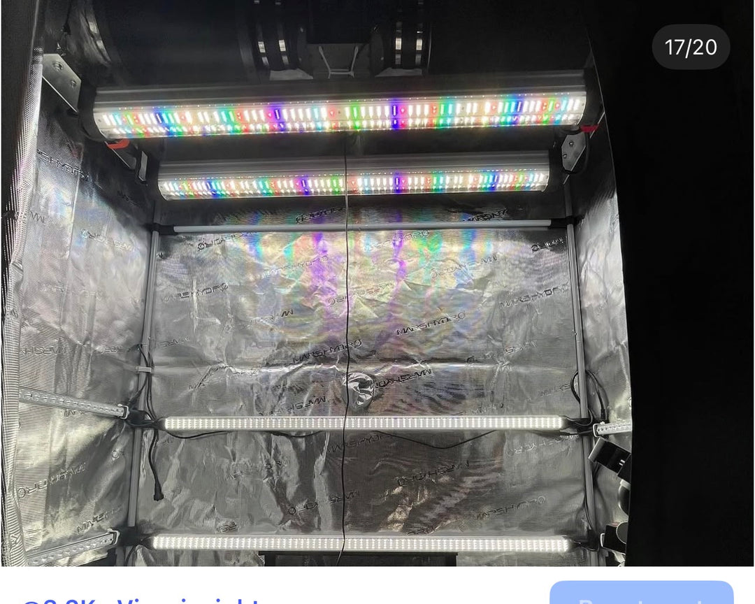 * New 2026 Nova Sun Series – Full Spectrum LED Grow Light with Emerald Green + Red Terp Boost Spectrum