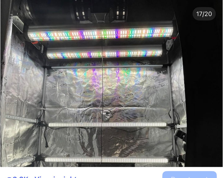 * New 2026 Nova Sun Series – Full Spectrum LED Grow Light with Emerald Green + Red Terp Boost Spectrum