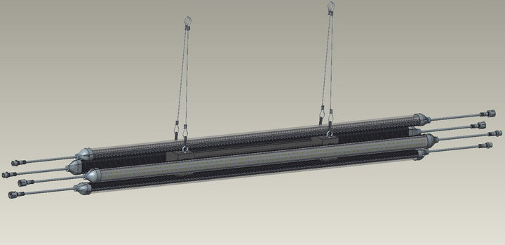 Clone and Inter-canopy LED grow light bar (2 bars per box), 50w each Mammoth Lighting Sunspec Spectrum