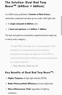 * New 2026 Nova Sun Series – Full Spectrum LED Grow Light with Emerald Green + Red Terp Boost Spectrum / 6 + 8 bars in stock / 4 +10 bars shipping early Sept