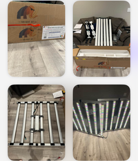 * New 2026 Nova Sun Series – Full Spectrum LED Grow Light with Emerald Green + Red Terp Boost Spectrum / 6 + 8 bars in stock / 4 +10 bars shipping early Sept