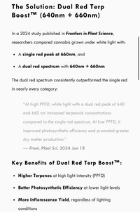 * New 2026 Nova Sun Series – Full Spectrum LED Grow Light with Emerald Green + Red Terp Boost Spectrum / 6 + 8 bars in stock / 4 +10 bars shipping early Sept
