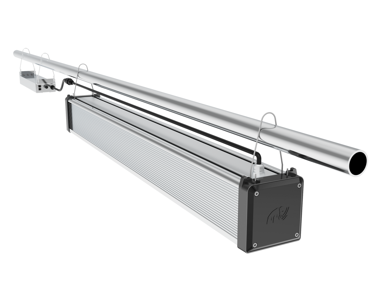 Greenhouse / Highbay top lighting, 720w Mammoth Lighting Nova Sun Series with Emerald Green + Red Terp Boost Spectrum