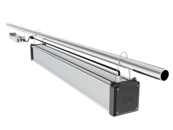Iluminación superior para invernaderos/altos niveles, Mammoth Lighting Mint White Series de 680 W con espectro Terp Boost verde esmeralda y rojo: Envío en 20 días desde el momento del pedido